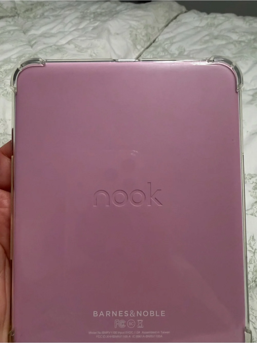 Barnes and Noble Nook Glow-light 4 Pink Special Edition